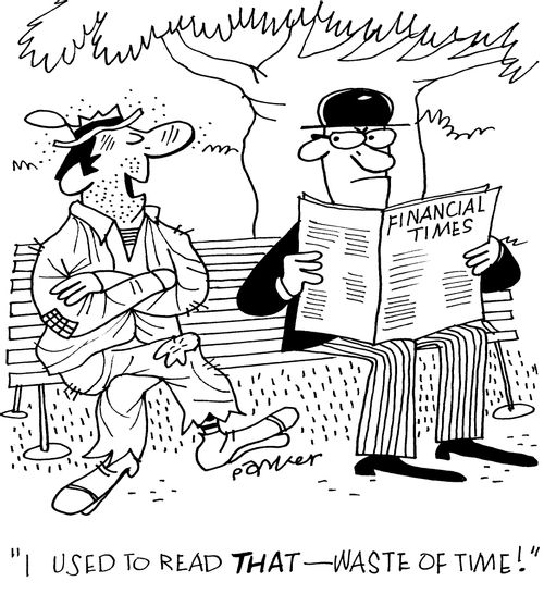 'I used to read THAT-waste of time!'