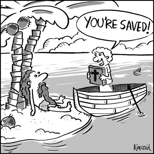 'You're saved!'