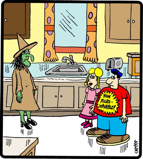Hansel and Gretel, now microwavable.