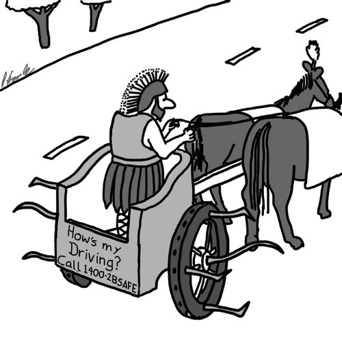 How's my driving? Call 1400-2BSAFE.