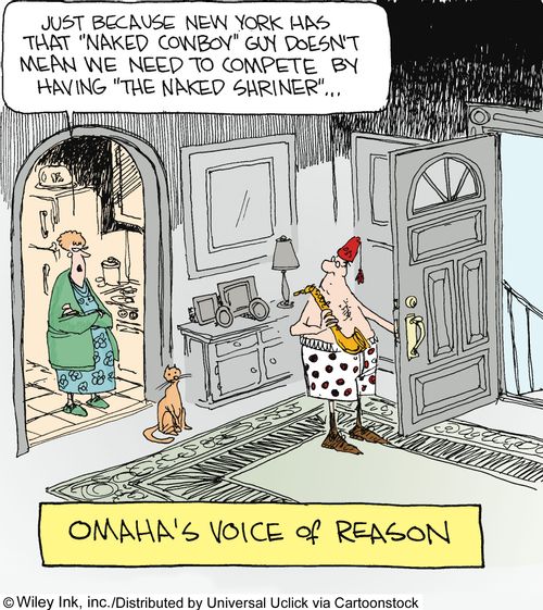 Omaha's voice of reason.