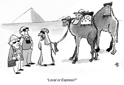 'Local or Express?'