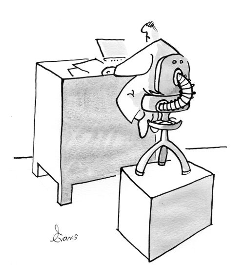 The side effect of the standing desk craze.