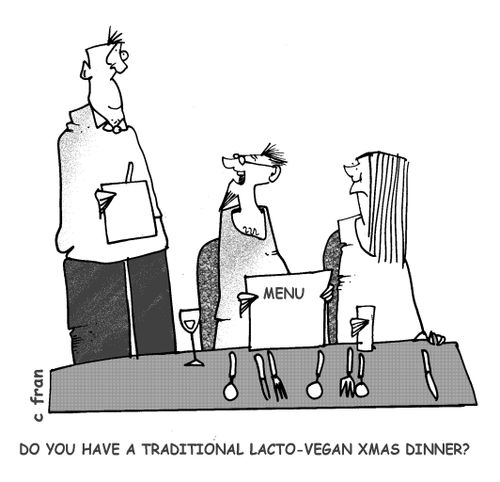 Do you have a traditional lacto-vegan christmas dinner?