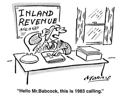 Hello Mr. Babcock, this is 1983 calling.