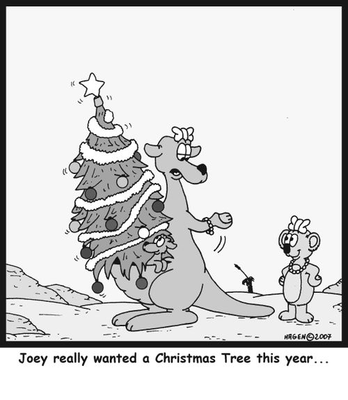 Joey really wanted a Christmas Tree this year...