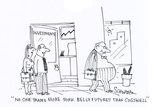 'No one trades more pork belly futures than Cogswell.'