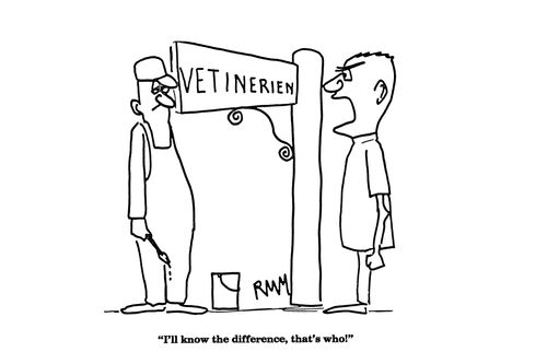 'I'll know the difference, that's who!'
