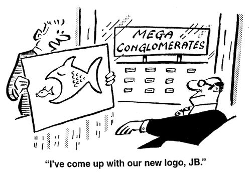 "I've come up with our new logo, JB."