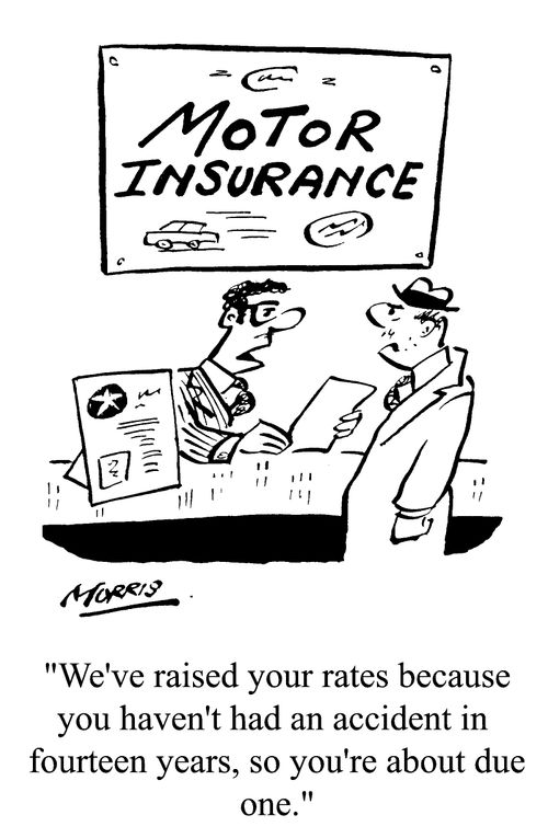 "We've raised your rates because..."
