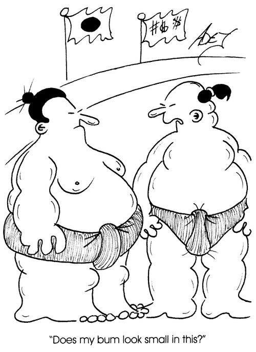 "Does my bum look small in this?"