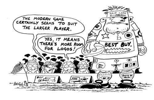 Sponsered rugby players