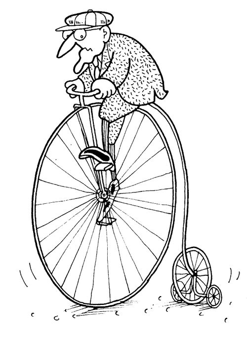 Penny Farthing Tricycle