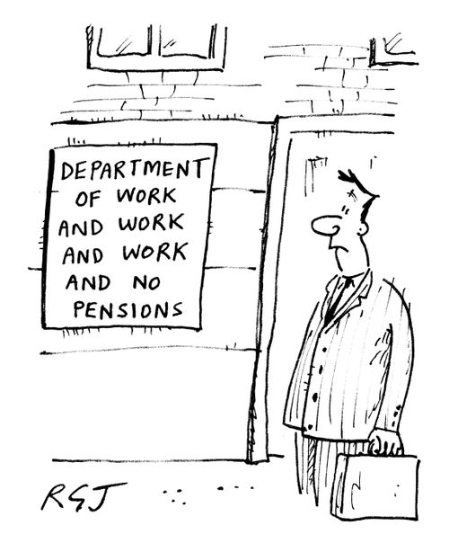 Department of Work and No Pension