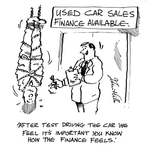 'After test driving the car we feel its important you know how the finance feels.'
