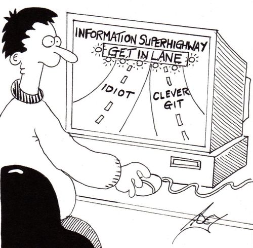 'Information highway.'