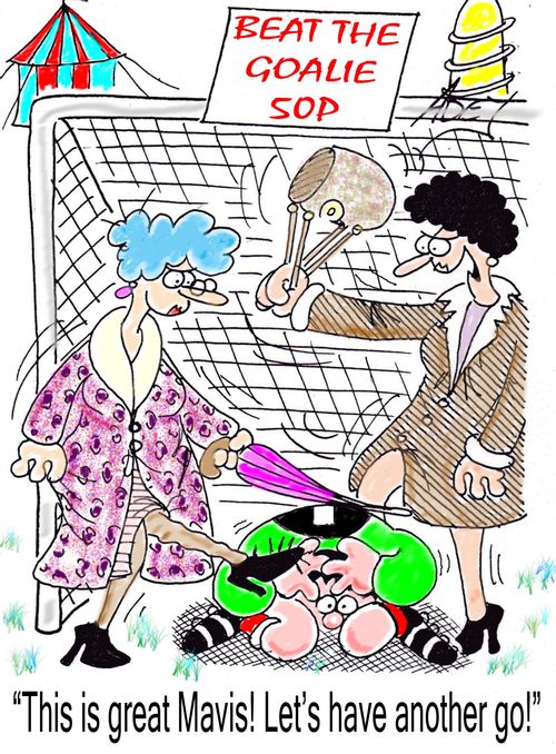 "This is great, Mavis! Let's have another go!"