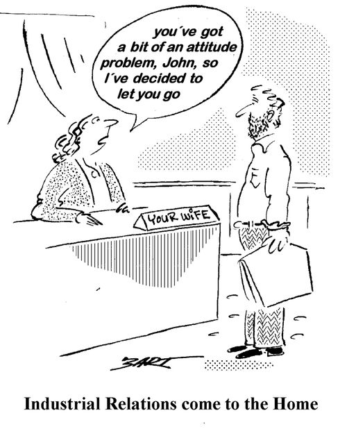 Industrial Relations at Home.