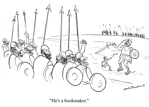 'He's a bookmaker.'