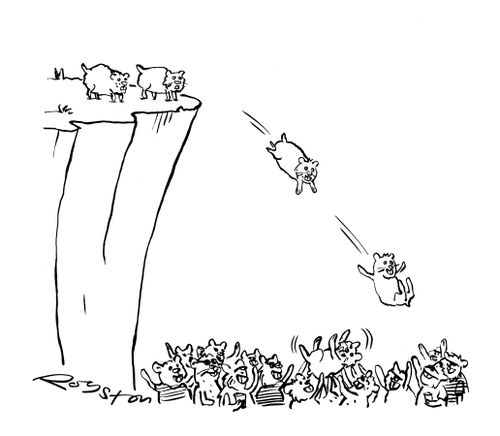 Lemmings Crowd Surf