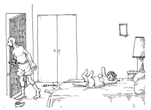 101 uses of a dead cat: marital aid.