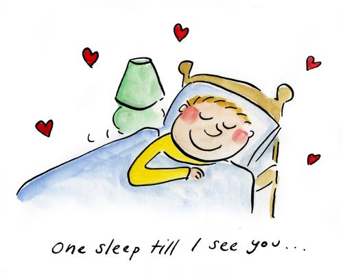 One sleep till I see you...