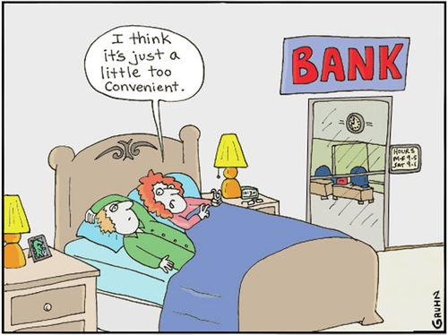 'I think it's just a little too convenient.'