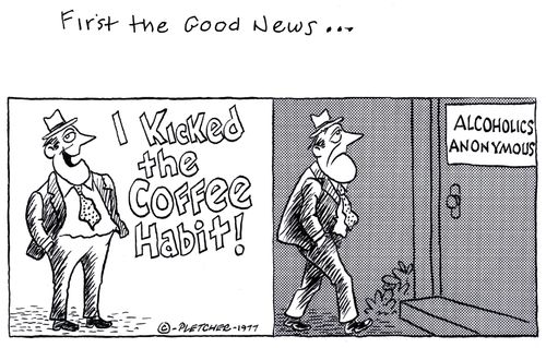 'I kicked the coffee habit!'