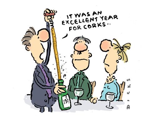 'It was an excellent year for corks.'
