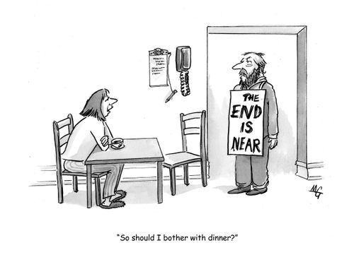 'So should I bother with dinner?'