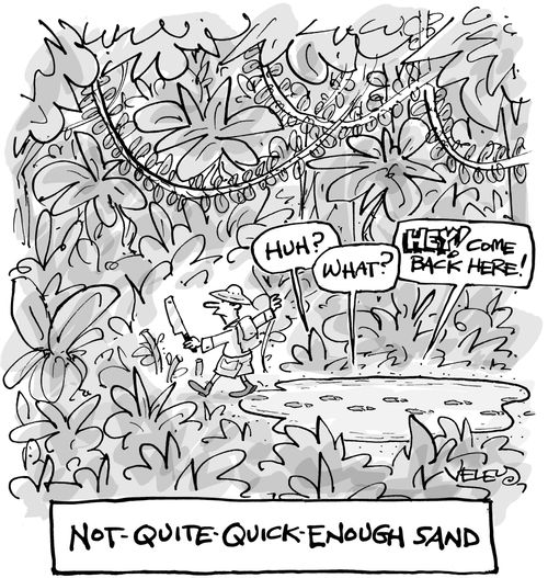 Not-Quite-Quick-Enough Sand