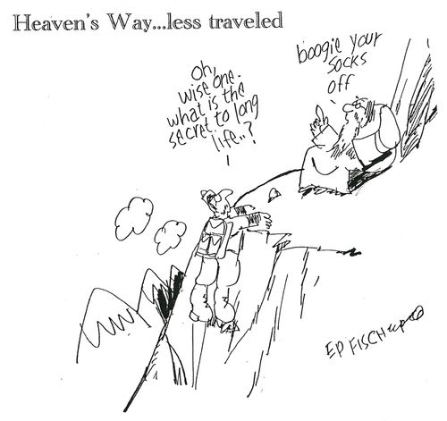 'Oh wise one -  what is the secret to long life?'