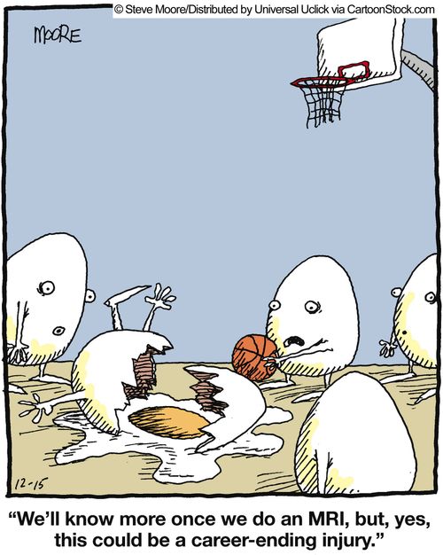 'We'll know more once we do an MRI, but, yes, this could be a career-ending injury.'