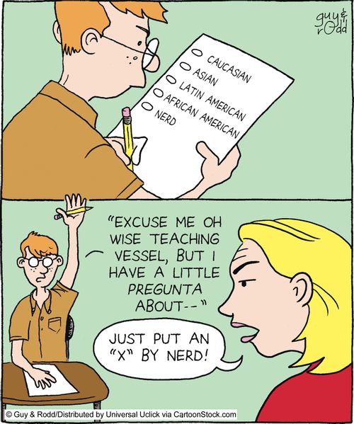 Just put an X by 'nerd'!