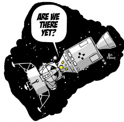 'Are we there yet?'