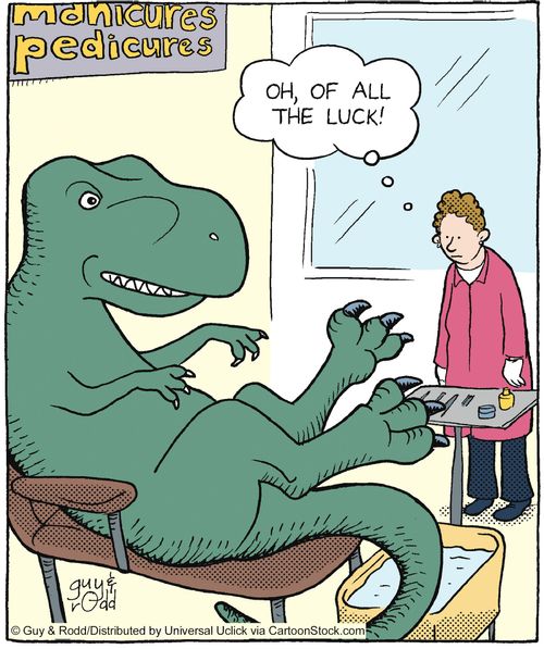 'Oh, of all the luck!'