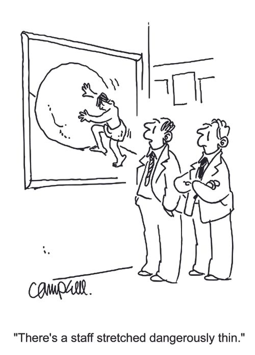 'There's a staff stretched dangerously thin.'