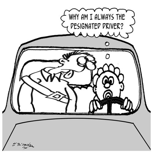 'Why am I always the designated driver?'