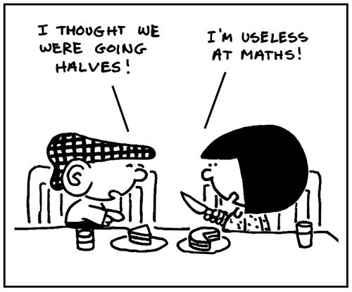 'I thought we were going halves.'