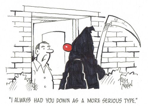 'I always had you down as a more serious type.'