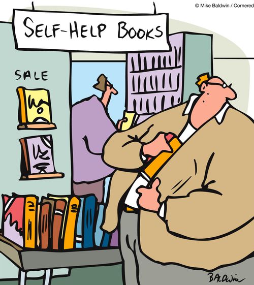 Self-help books.