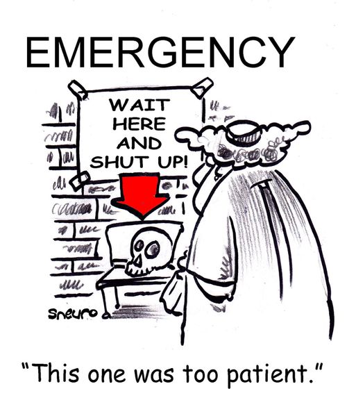 'This one was too patient.'