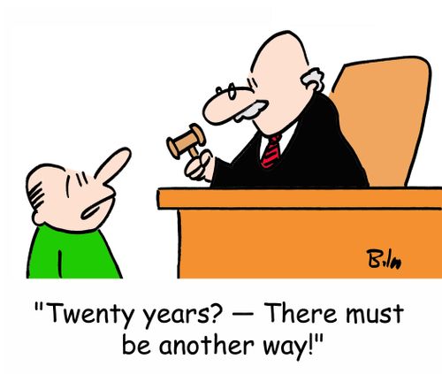 'Twenty years? -- There must be another way!'