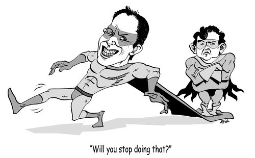 Will you stop doing that?