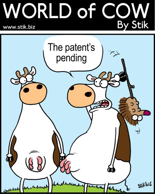 The patent's pending