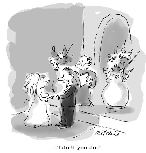 'I do if you do.'