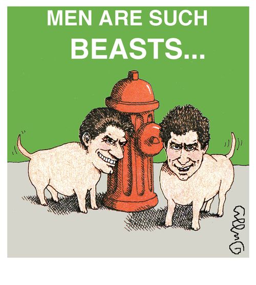 Men are such beasts.