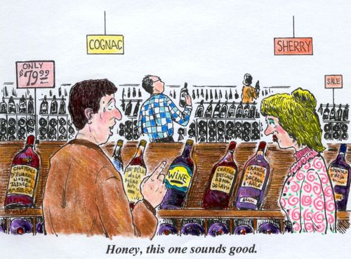 'Honey, this one sounds good.'