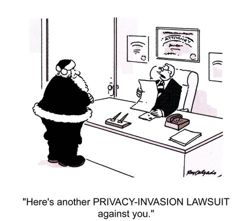 'Here's another PRIVACY-INVASION LAWSUIT against you.'