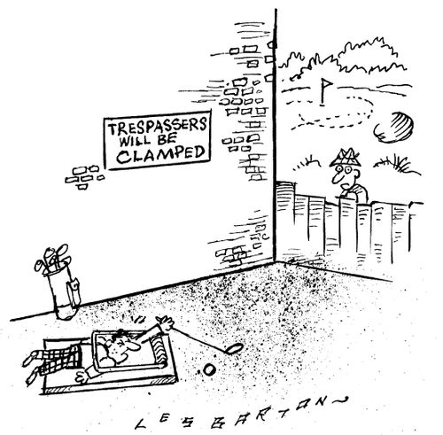 Trespassers will be Clamped